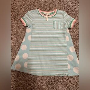 Matilda Jane Pastel Striped Tunic Dress